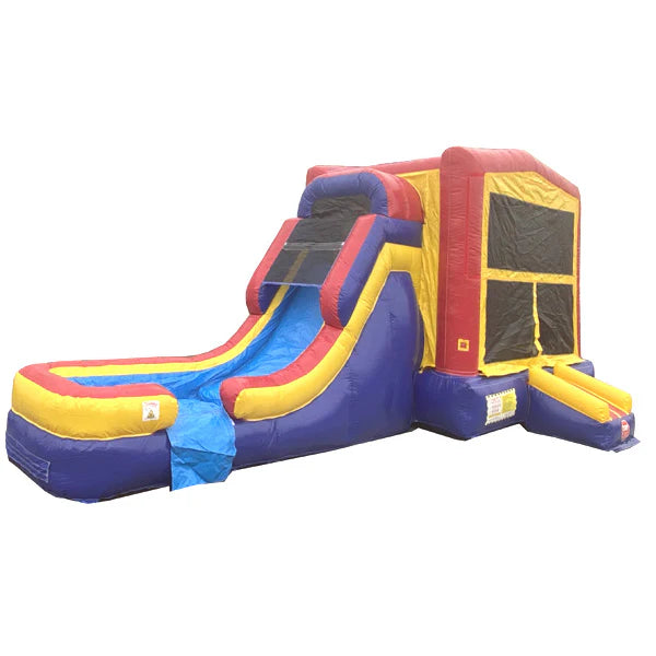 18' Inflatable Bounce & Slide Combo – All-in-One Jumping, Climbing, and Sliding Fun